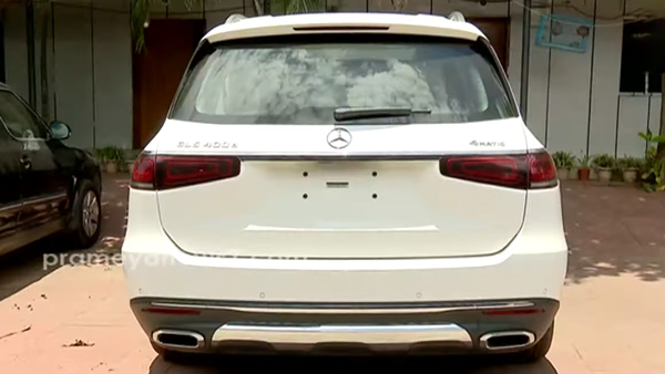 Police Seized Rs 1 5 Crore Mercedes Benz SUV