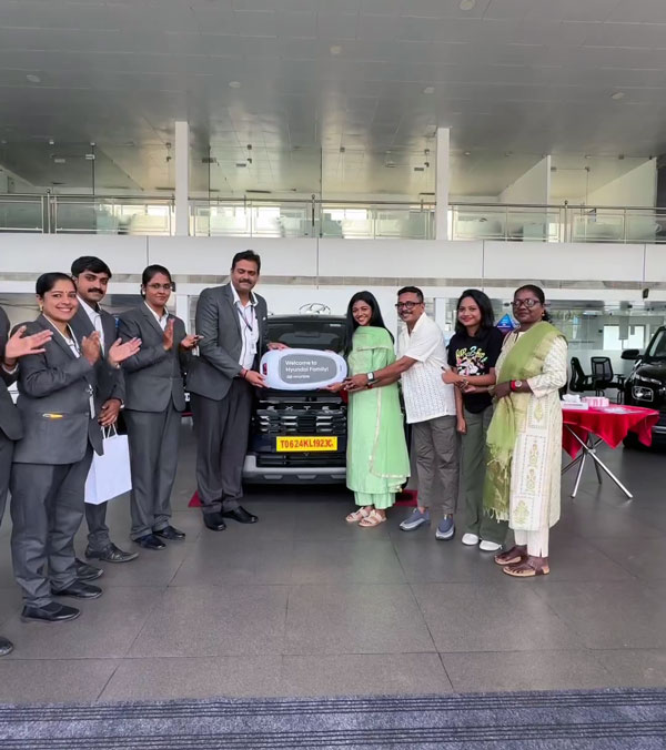 Amala Shaji Buys Hyundai Exter
