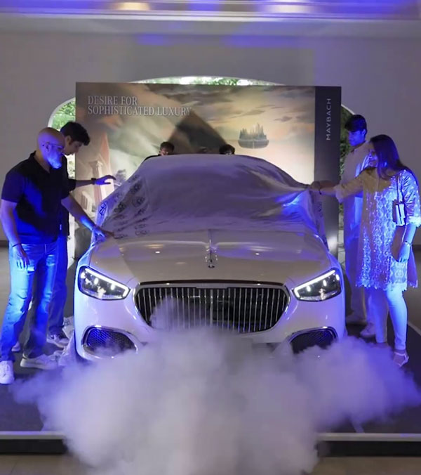 Mercedes Maybach Sedan Delivery in Goa