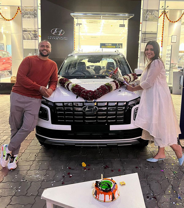 Divya Vasantha Hyundai Creta