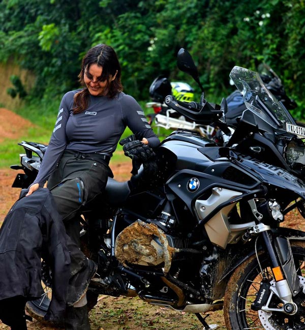 Manju Warrier Goes Off Roading