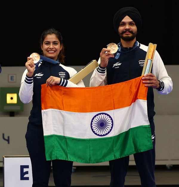 Sarabjot-Singh-Manu-Bhakar