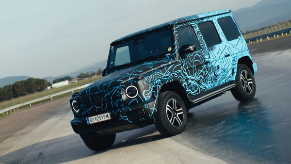 Mercedes Benz Upcoming G 580 Electric Front