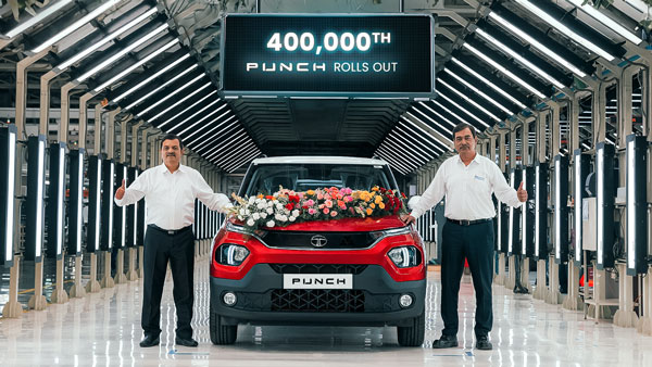 Tata Punch SUV 4 Lakh Sales Milestone