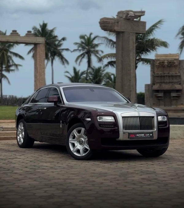 Actor Vijay Rolls Royce Ghost