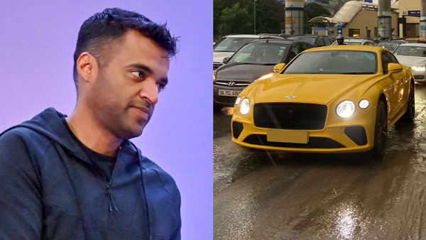 Zomato CEO Deepinder Goyal Bentley