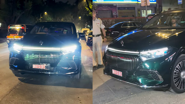 Salman Khans Brother In Law Aayush Sharma Benz car