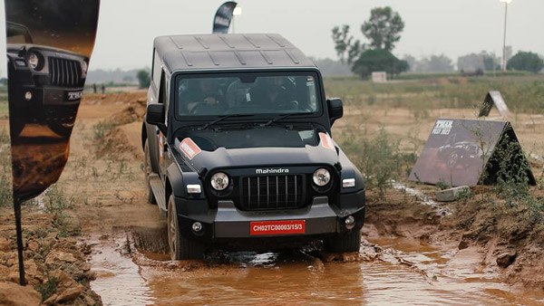 Mahindra Thar Water Wading