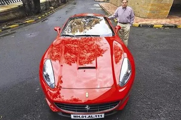 Ratan Tata Ferrari California