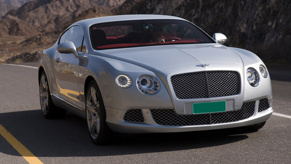 Bentley Continental GT Virat Kohli Luxury Car