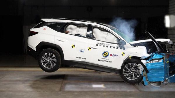 Hyundai Tucson Secured 5 Star Rating in BNCAP Crash Test