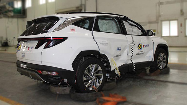 Hyundai Tucson 5 Star Rating in BNCAP Crash Test