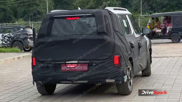 kia syros spotted tested in india