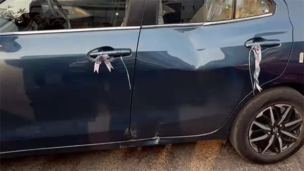 New Maruti Suzuki Dzire Accident Video