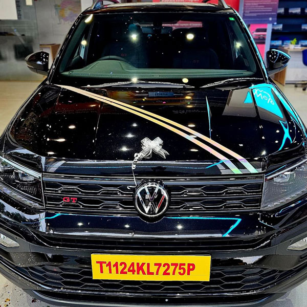 Actor Shyam Mohan New Volkswagen Taigun Gt