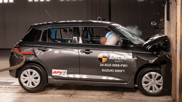 Suzuki Swift Secured 1 Star Rating