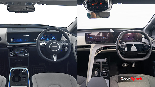 Hyundai Creta EV Vs Mahindra BE 6 Interior