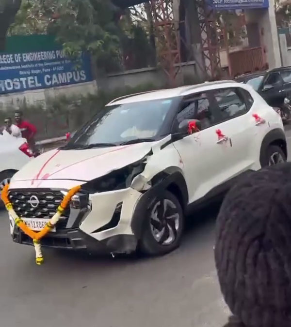 Car Accident on Delivery Day