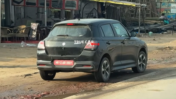 Maruti Suzuki New Swift 2025 Model Car Is Spotted While Test Driving On Roads