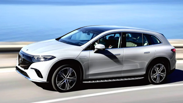 Mercedes Benz Luxury Car Eqs 450 Suv Launched