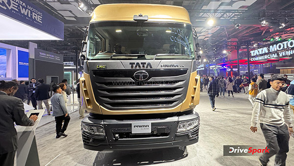 Tata Showcased Lng Truck