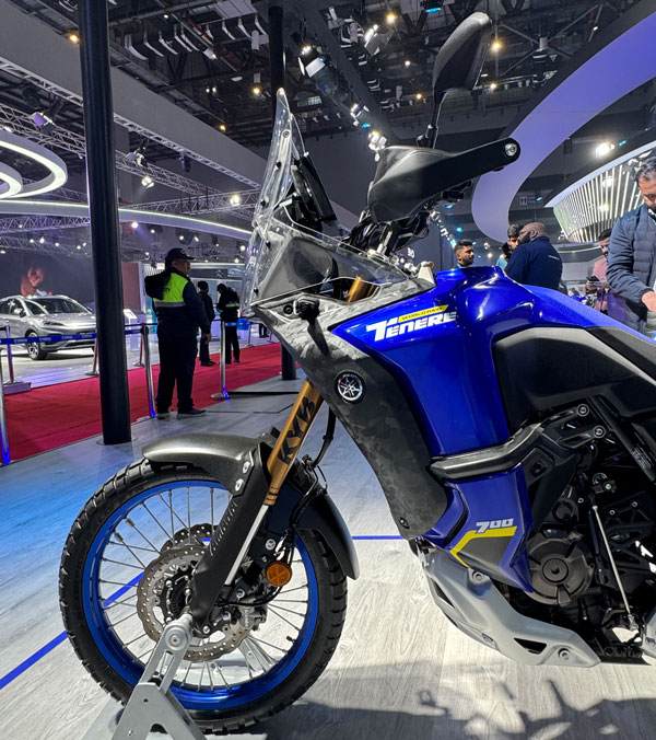 Tenere 700 Showcased In The Bharat Mobility Global Expo 2025