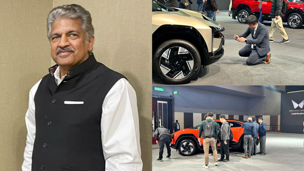 Anand Mahindra Shared Auto Expo Photos