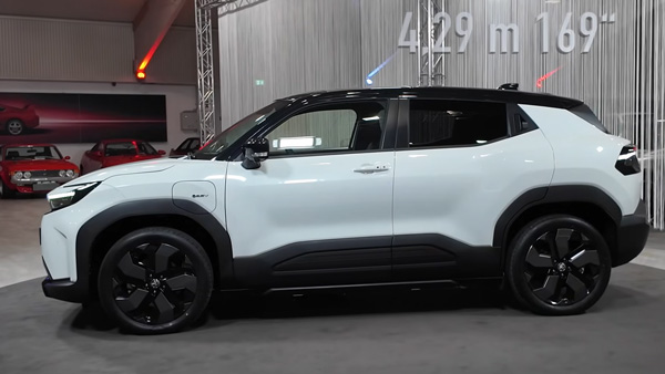 Toyota Urban Cruiser Electric Car Exterior Details