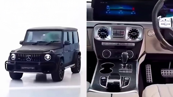 Mahindra Bolero into a Mercedes Benz