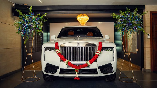 New Rolls Royce Cullinan Traditional Puja