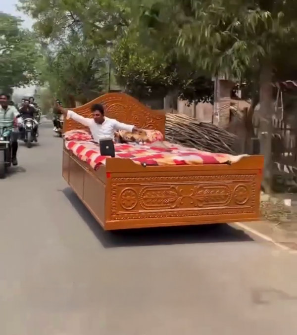 Bed Turns To Car Story
