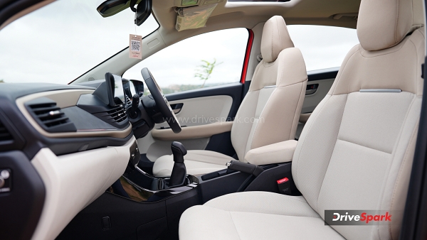 2025 Tata Altroz Facelift Seats