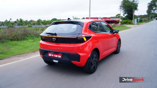 2025 Tata Altroz Facelift Back