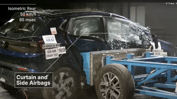 Tata Altroz Facelift Crash Tested Inside The Tata Motors Facility
