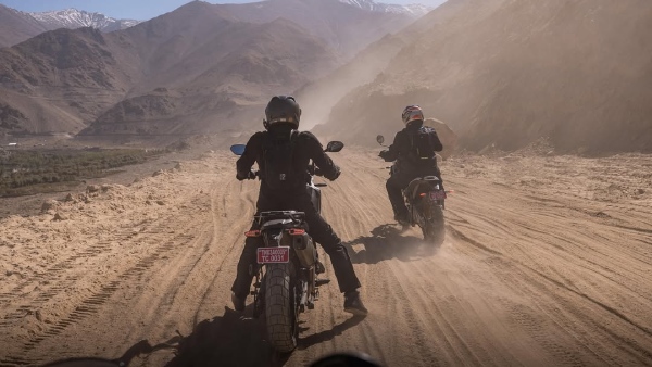 Royal Enfield Ceo Rides Upcoming Himalayan ev