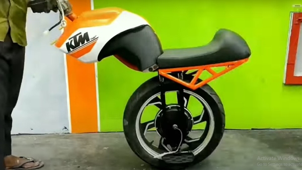 Single Wheeled Electric Bike