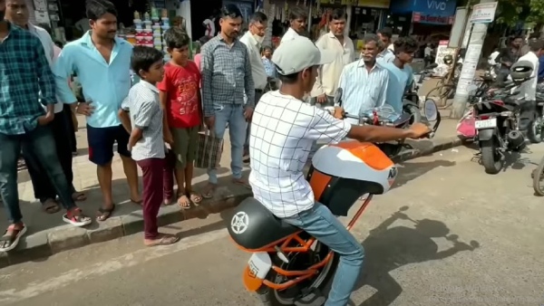 Single Wheeled Electric Bike Here The Video