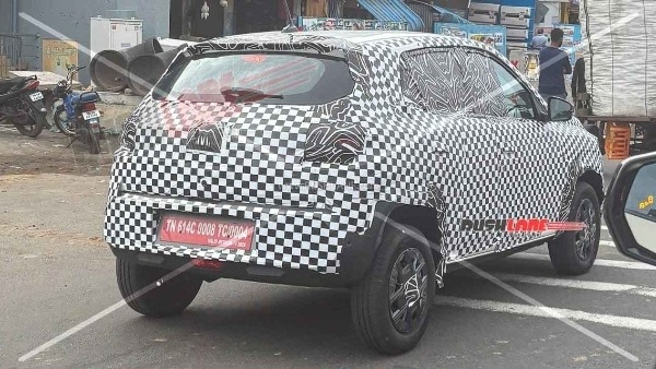 Upcoming Kwid Ev Spotted