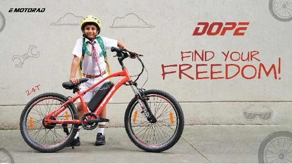 EMotorad Dope New Electric Cycle for Kids Check Out Price and Features