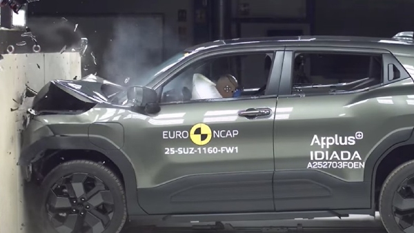 Maruti Suzuki Evitara Scores 4 Star Safety Rating In Euro Ncap Crash Maruti Suzuki Evitara Scores 4 Star Safety Rating In Euro Ncap Crash