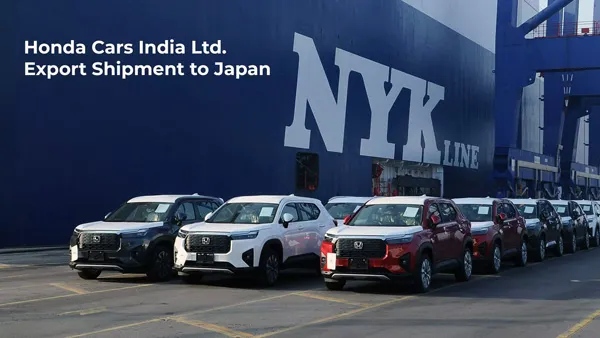 Honda Cars India Achieves Milestone Exports 2 Lakh Made in India Vehicles Globally