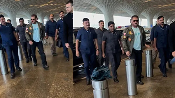Salman Khan Spotted In BulletProof Luxury Car Mercedes Maybach At Airport