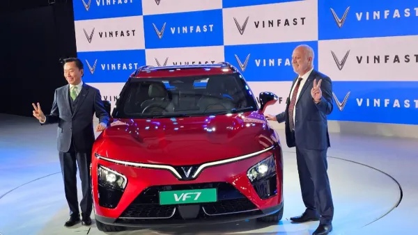 Vinfast Vf7 Electric Car Launched In India Battery Range