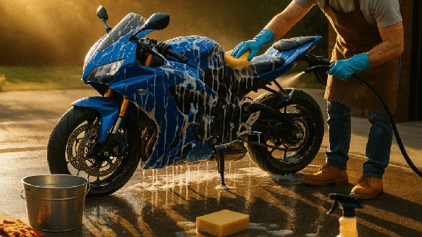 This Hack Will Shut Down Washing Centers Clean Your Bike Like This for a Showroom Shine