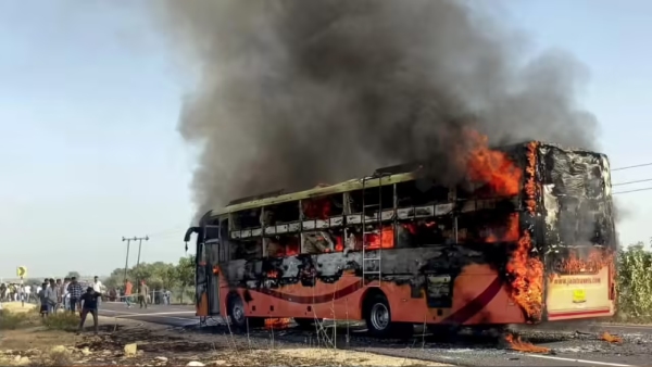 Jaisalmer Bus Fire Tragedy The Danger of Modifying Non-AC Buses into AC Sleepers
