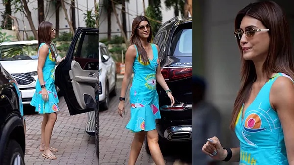 Actress Kriti Sanon Spotted With Maybach Gls600 Luxury Car Details Inside