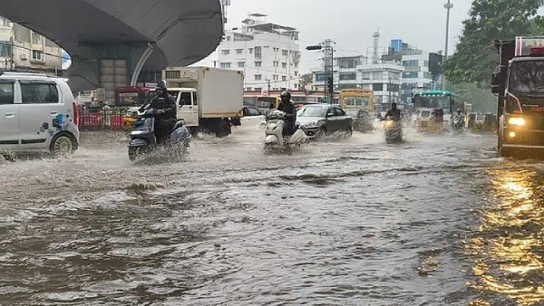 Cyclone Montha Cause Massive Damage To Roads Vehicles And Some Trains Are Cancelled