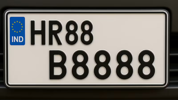 Indias Costliest Number Plate HR88B8888 Sells for Rs 1 17 Crore How Much GST Will the Buyer Pay