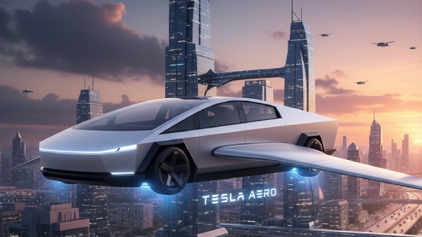 Elen Musk Reveals Tesla Flying Car Will Be Launch Soon Full Details Inside