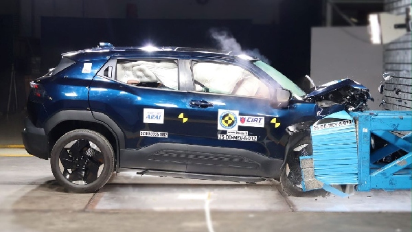 Maruti Suzuki First Electric Car E Vitara Got 5 Star Ratings In Bharat Ncap Crash Test Details